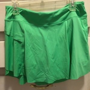 ZYIA pear Pickleball or Tennis skort body-flattering with pockets on each side